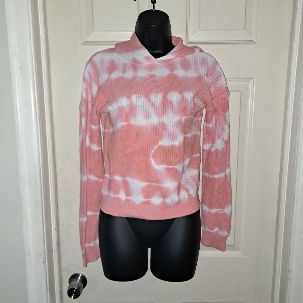 It's our time hooded knitted sweater girls size XL-16 5/$25